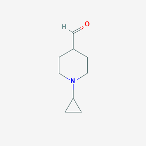 B2779339 1-Cyclopropylpiperidine-4-carbaldehyde CAS No. 1556703-59-3