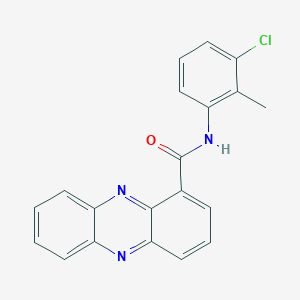 N-(3-chloro-2-methylphenyl)phenazine-1-carboxamide