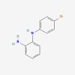 molecular formula C12H11BrN2 B2779513 N1-(4-bromophenyl)-1,2-benzenediamine CAS No. 100953-52-4