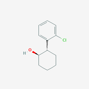 molecular formula C12H15ClO B2779531 (1R,2S)-2-(2-chlorophenyl)cyclohexan-1-ol CAS No. 2140267-27-0