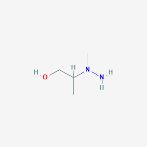 2-(1-Methylhydrazin-1-yl)propan-1-ol