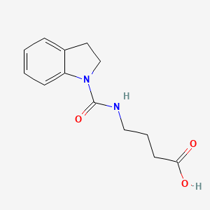 4-[(2,3-dihydro-1H-indol-1-ylcarbonyl)amino]butanoic acid