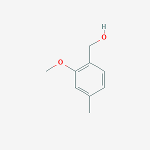 molecular formula C9H12O2 B2779668 (2-Methoxy-4-methylphenyl)methanol CAS No. 10542-80-0