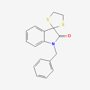 1'-Benzyl-1',2'-dihydrospiro[1,3-dithiolane-2,3'-indole]-2'-one