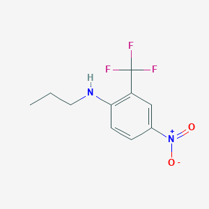 4-nitro-N-propyl-2-(trifluoromethyl)aniline