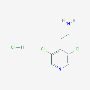 2-(3,5-Dichloropyridin-4-yl)ethanamine;hydrochloride