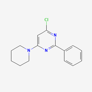 4-Chloro-2-phenyl-6-piperidinopyrimidine