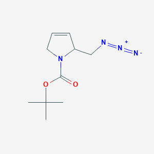 Tert-butyl 2-(azidomethyl)-2,5-dihydropyrrole-1-carboxylate