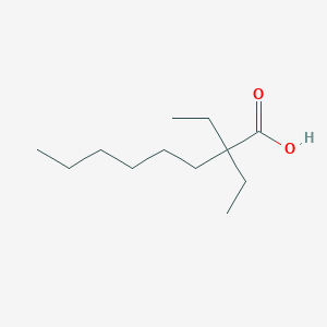 molecular formula C12H24O2 B2779786 2,2-Diethyloctanoic acid CAS No. 792154-66-6