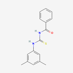 molecular formula C16H16N2OS B2779834 1-Benzoyl-3-(3,5-dimethylphenyl)thiourea CAS No. 117174-79-5