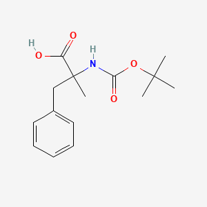 B2779837 2-(Boc-amino)-2-methyl-3-phenylpropanoic acid CAS No. 111771-58-5; 53940-88-8; 86778-91-8