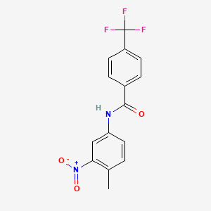 N-(4-methyl-3-nitrophenyl)-4-(trifluoromethyl)benzamide