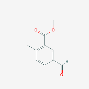 molecular formula C10H10O3 B2779905 Methyl 5-formyl-2-methylbenzoate CAS No. 675148-96-6