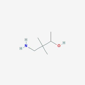 molecular formula C6H15NO B2779996 4-Amino-3,3-dimethylbutan-2-ol CAS No. 1539100-51-0
