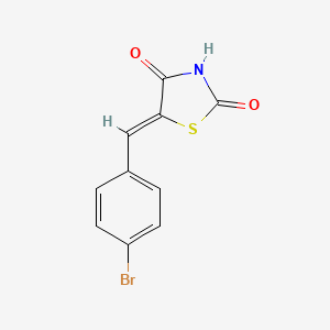 (5Z)-5-[(4-bromophenyl)methylidene]-1,3-thiazolidine-2,4-dione