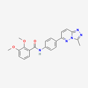 2,3-dimethoxy-N-(4-(3-methyl-[1,2,4]triazolo[4,3-b]pyridazin-6-yl)phenyl)benzamide