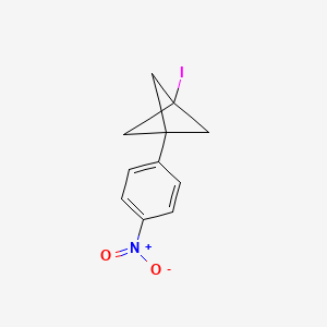 1-Iodo-3-(4-nitrophenyl)bicyclo[1.1.1]pentane