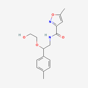 N-(2-(2-hydroxyethoxy)-2-(p-tolyl)ethyl)-5-methylisoxazole-3-carboxamide