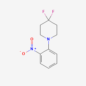 4,4-Difluoro-1-(2-nitrophenyl)piperidine