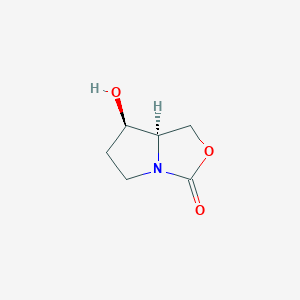 (5R)-6alpha-Hydroxy-1-aza-3-oxabicyclo[3.3.0]octane-2-one