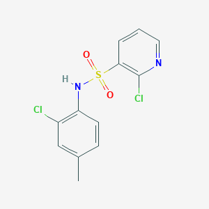 2-chloro-N-(2-chloro-4-methylphenyl)pyridine-3-sulfonamide