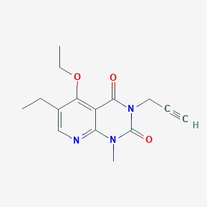 5-ethoxy-6-ethyl-1-methyl-3-(prop-2-yn-1-yl)pyrido[2,3-d]pyrimidine-2,4(1H,3H)-dione