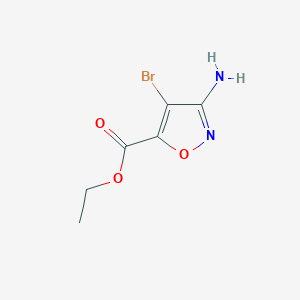 Ethyl 3-amino-4-bromo-1,2-oxazole-5-carboxylate