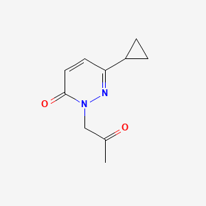 6-Cyclopropyl-2-(2-oxopropyl)-2,3-dihydropyridazin-3-one