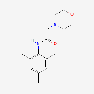 molecular formula C15H22N2O2 B2780322 2-morpholin-4-yl-N-(2,4,6-trimethylphenyl)acetamide CAS No. 101354-20-5