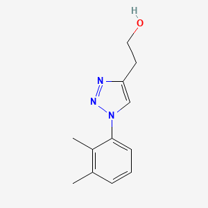 molecular formula C12H15N3O B2780357 2-[1-(2,3-dimethylphenyl)-1H-1,2,3-triazol-4-yl]ethan-1-ol CAS No. 1248052-65-4