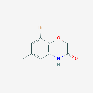 8-bromo-6-methyl-2H-benzo[b][1,4]oxazin-3(4H)-one