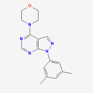 4-[1-(3,5-Dimethylphenyl)pyrazolo[4,5-e]pyrimidin-4-yl]morpholine