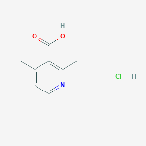 2,4,6-Trimethylpyridine-3-carboxylic acid hydrochloride