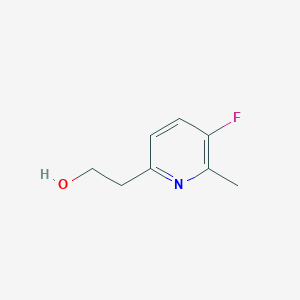 molecular formula C8H10FNO B2780526 2-(5-Fluoro-6-methylpyridin-2-yl)ethan-1-ol CAS No. 1000534-34-8