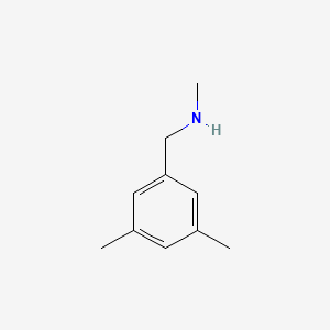 molecular formula C10H15N B2780560 [(3,5-Dimethylphenyl)methyl](methyl)amine CAS No. 148452-35-1