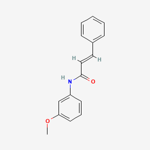molecular formula C16H15NO2 B2780575 N-(3-Methoxyphenyl)Cinnamamide CAS No. 127033-74-3; 15116-41-3