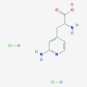 2-Amino-3-(2-aminopyridin-4-yl)propanoic acid dihydrochloride