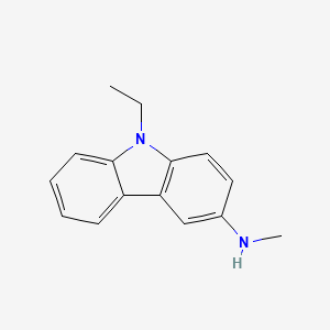 molecular formula C15H16N2 B2780600 9-Ethyl-N-methyl-9H-carbazol-3-amine CAS No. 1348069-76-0
