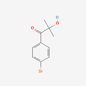 1-(4-Bromophenyl)-2-hydroxy-2-methylpropan-1-one