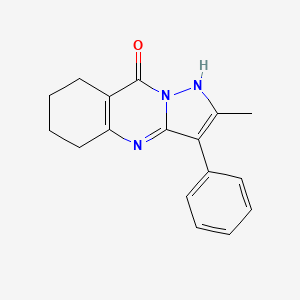 2-methyl-3-phenyl-5,6,7,8-tetrahydropyrazolo[5,1-b]quinazolin-9(4H)-one