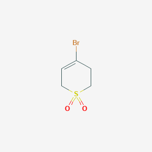 molecular formula C5H7BrO2S B2780684 4-Bromo-3,6-dihydro-2H-thiopyran 1,1-dioxide CAS No. 1195706-31-0