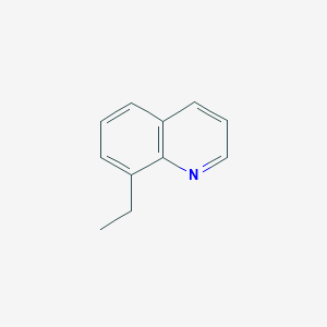 molecular formula C11H11N B027807 8-乙基喹啉 CAS No. 19655-56-2
