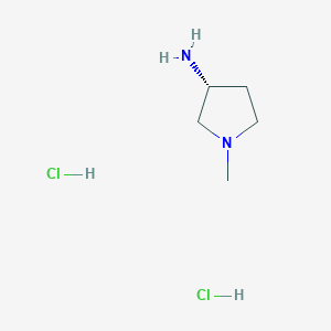 molecular formula C5H14Cl2N2 B2780743 (R)-1-Methylpyrrolidin-3-amine dihydrochloride CAS No. 403712-80-1