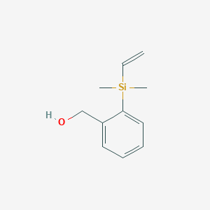 molecular formula C11H16OSi B2780748 2-(Vinyldimethylsilyl)benzenemethanol CAS No. 913621-65-5
