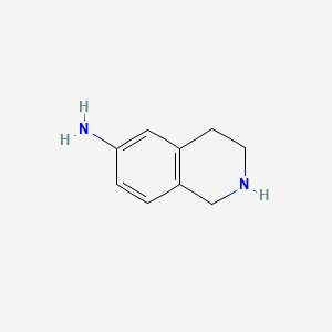 molecular formula C9H12N2 B2780776 1,2,3,4-Tetrahydroisoquinolin-6-amine CAS No. 72299-67-3
