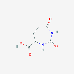 2,7-Dioxo-1,3-diazepane-4-carboxylic acid