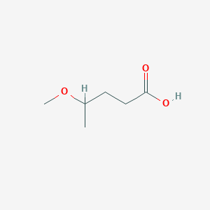 molecular formula C6H12O3 B2780891 4-Methoxypentanoic acid CAS No. 818-65-5