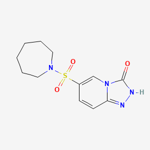 6-(azepan-1-ylsulfonyl)[1,2,4]triazolo[4,3-a]pyridin-3(2H)-one