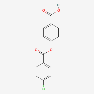 4-(4-Chlorobenzoyloxy)benzoic acid