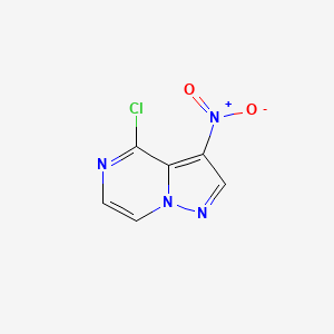 4-Chloro-3-nitropyrazolo[1,5-a]pyrazine